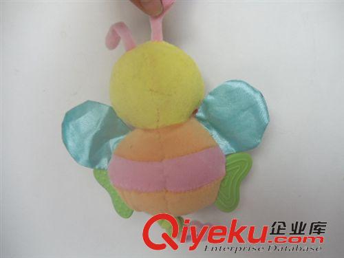 安撫娃娃玩偶  全新的蜜蜂拉震響鈴響紙多功能嬰兒玩具原始圖片3