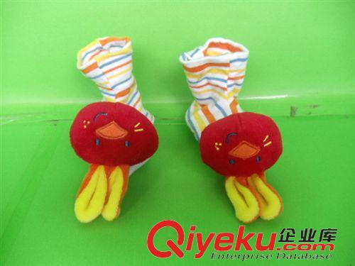 母嬰用品 外貿(mào)美國(guó)Infantino嬰兒響鈴襪子鞋多款。4.8元一對(duì).超便哦原始圖片3