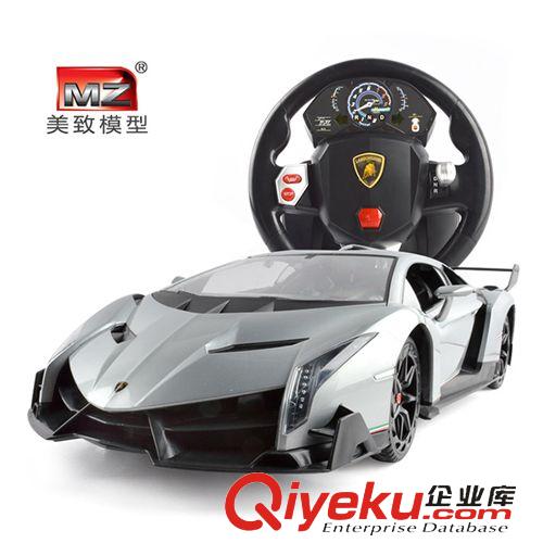 美致zp 美致2289F 仿真蘭博基尼毒yf向盤(pán)遙控車(chē) 兒童玩具車(chē)模型