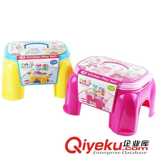 過(guò)家家系列 家家餐具臺(tái) 兒童游戲椅子 兒童益智 兒童多功能仿真玩具原始圖片3