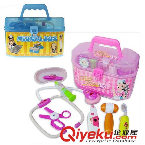 過家家系列 柏暉 兒童過家家玩具拉桿箱 玩具收納箱 小工具拉桿箱玩具