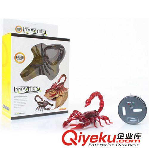 遙控系列 樂禹整蠱 仿真充電遙控蝎子 360°旋轉(zhuǎn) 動(dòng)物類 整蠱玩具批發(fā)原始圖片3