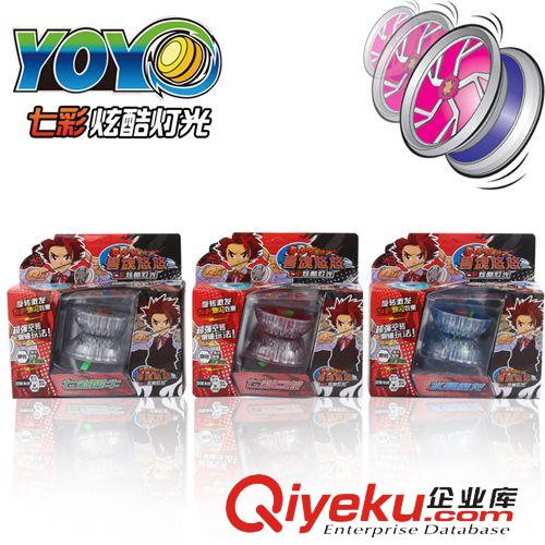 時貨系列 閃光悠悠球 七彩發(fā)光溜溜球 魔術(shù)軌道UU球 創(chuàng)意陀螺兒童玩具原始圖片3