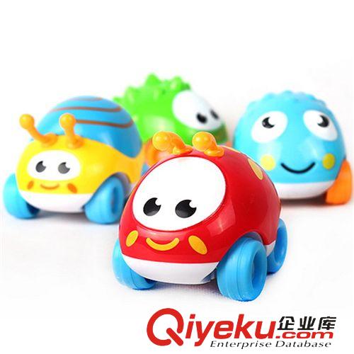 慣性系列 卡通彩盒3款嬰幼兒QQ慣性車子 回力車玩具車子禮品益智玩具