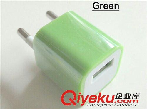 充電器 歐規(guī)綠點(diǎn)充電器 圓柱金屬充電插頭 原裝手機(jī)適配器 廠家批發(fā)直銷