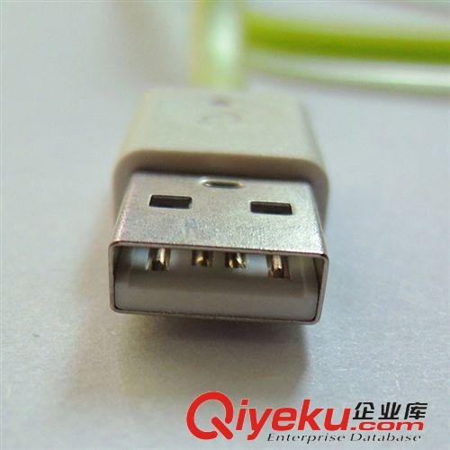數據線 面條安卓V8數據傳輸線 半透明果凍usb線 手機連接線 廠家優勢批發原始圖片2