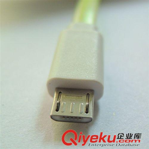 數據線 面條安卓V8數據傳輸線 半透明果凍usb線 手機連接線 廠家優勢批發原始圖片3