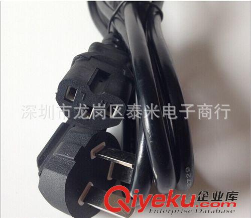 線材 廠家直批 1.8M 臺式機 電腦主機電源線 電源線批 國際電源線原始圖片3