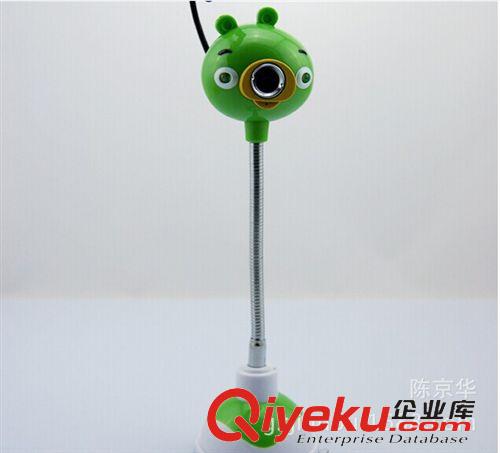 攝像頭 卡通小豬視頻攝像頭 高清免驅(qū)USB即插即用攝像頭夜視攝像頭原始圖片2