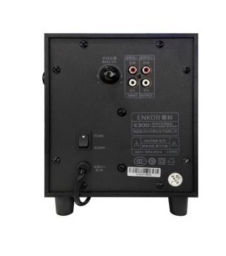 電腦配件 恩科（ENKOR）E300 2.1多媒體音箱 低音炮 木質(zhì)有源電腦音響原始圖片3