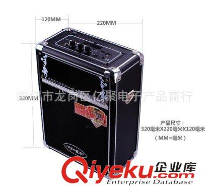 戶外可充電低音炮 歌郎 戴樂 愛歌Q60擴音器便攜插卡大功率廣場跳舞 戶外 音響 音箱原始圖片3