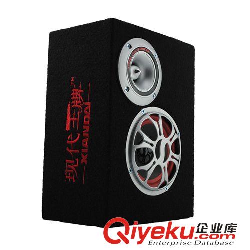 家用車載低音炮 現代{wp}5寸方形車載音箱 播放TF卡U盤  12V220V 汽車音箱原始圖片2