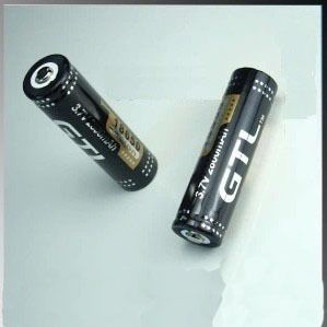強光手電 強光手電筒加長型18650電池 可充鋰電池 防爆電筒電池