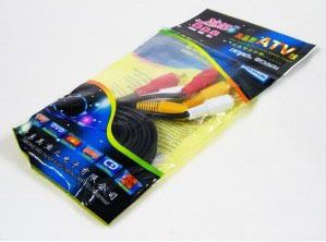 配件線材電源 3RCA/3RCA  高品質全銅音頻線 [加粗帶包裝]原始圖片3