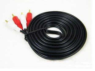 配件線材電源 3RCA/3RCA  高品質全銅音頻線 [加粗帶包裝]