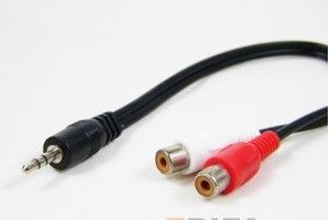 配件線材電源 [加粗]1.5米 3.5接口公M/母F 高品質全銅音頻線[帶包裝]