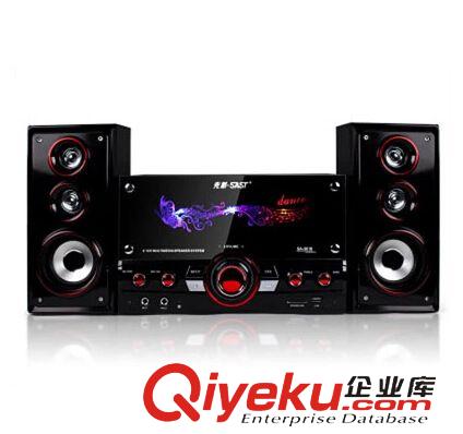 多媒體音箱 先科3016音響低音炮臺式機電腦音箱2.1木質有源插U盤音響zptj原始圖片2