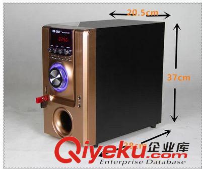多媒體音箱 韓國現代HY-595無線藍牙多媒體2.1有源音響大功率電腦音箱低音炮原始圖片2
