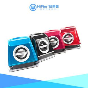 屁顛蟲HIFI音箱 屁顛蟲051家用臺式電腦小音箱USB迷你音箱低音炮音響原始圖片3