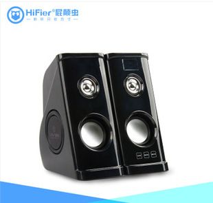 屁顛蟲HIFI音箱 屁顛蟲先科082海盜船 4重低音振膜筆記本電腦HIFI音箱迷你小音箱