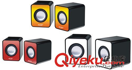 屁顛蟲先科電腦音箱 屁顛蟲063企鵝 筆記本電腦便攜USB2.0迷你小音響 彩色帶重低音箱