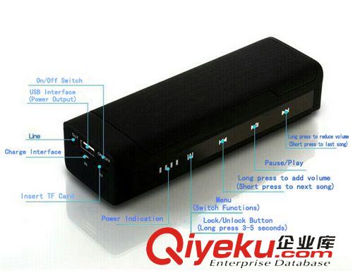 11月新品 大量供應 插卡音箱 電腦小音箱 電腦小音箱收音機 便攜式設計原始圖片2