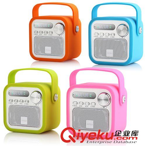 藍牙音箱 愛度AY836手提無線藍牙遙控音響迷你便攜低音炮插卡收音機小音箱原始圖片2