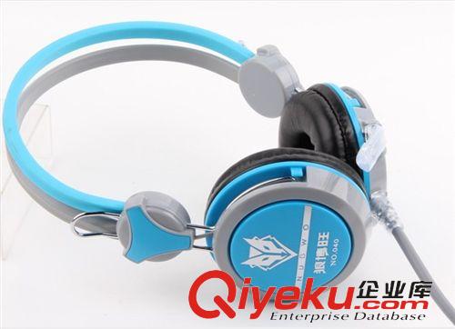 電腦耳機(jī) 狼博旺040網(wǎng)吧抗暴力耳機(jī) 帶麥克風(fēng)頭戴式耳機(jī) 頭帶式耳機(jī)原始圖片2