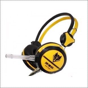 電腦耳機(jī) 狼博旺040網(wǎng)吧抗暴力耳機(jī) 帶麥克風(fēng)頭戴式耳機(jī) 頭帶式耳機(jī)原始圖片3