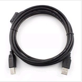 電腦線材 打印機(jī)線 公對公 打印線1.5米 黑色