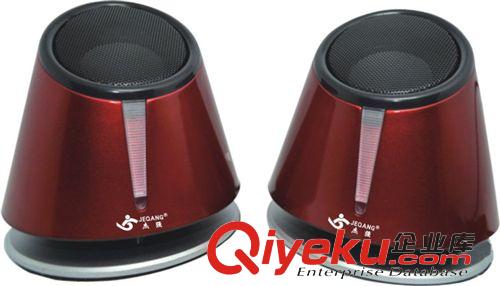 杰強(qiáng)品牌系列 音響廠家批發(fā)迷你杰強(qiáng)JS-530沖天炮小音箱音響UB電腦接口音質(zhì)超好原始圖片3