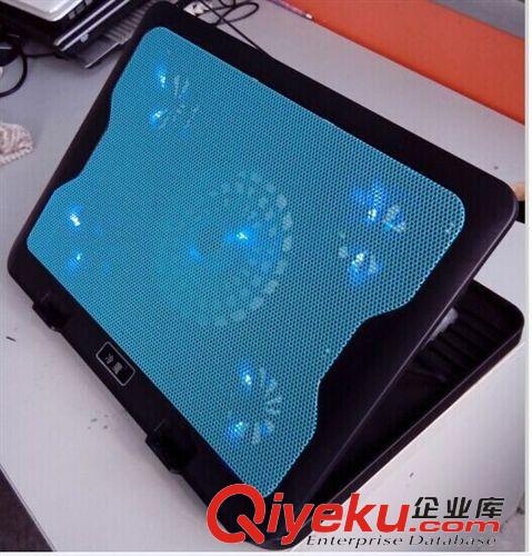 筆記本電腦配件 Q6廠家直銷 筆記本散熱器 多色可選 強(qiáng)風(fēng)力靜音原始圖片2