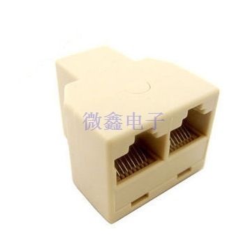 網絡設備 網絡相關 分線器 RJ45網線連接器 網線三通頭 網絡一分二連接頭analyzer原始圖片2