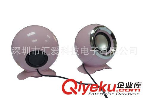 USB電腦小音響 深圳廠家批發 慧愛HA-210zp音響  迷你USB小音箱 電腦小音響