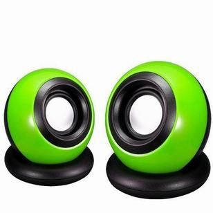 匯愛音箱混批 慧愛 魔法球音箱 光頭強音箱  USB電腦小對箱 品牌音箱 深圳廠家原始圖片2