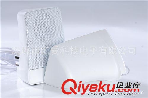 匯愛音箱混批 HA-210  HA-200USB電腦小對箱 低音迷你音響 筆記本塑料原始圖片2
