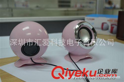 匯愛音箱混批 HA-210  HA-200USB電腦小對箱 低音迷你音響 筆記本塑料原始圖片3