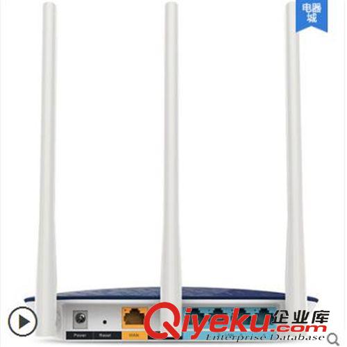電腦配件 zp路由器TP-LINK無線路由器450M穿墻王家用TL-WR886N三天線WIFI原始圖片3