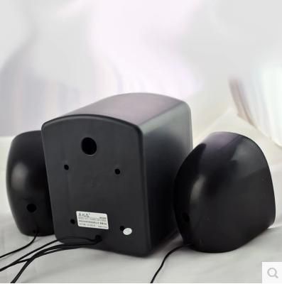 電腦音響 技騰樂兒飛D-Y1 2.1音響 筆記本音響 USB多媒體臺式電腦音箱便攜原始圖片3