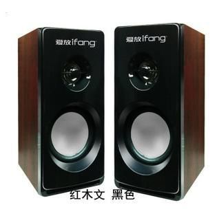 電腦音響 批發 愛放IF-M030 天聲一對 高品質全木質電腦USB音箱 /手機音響