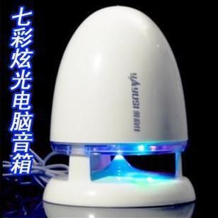 電腦音響 炫彩新款筆記本音響電腦音響 筆記本usb迷你小音箱 低音炮音響原始圖片2