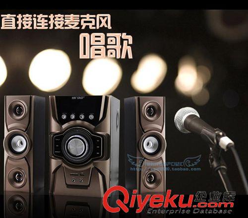 2.1大功率音響 先科低音炮2.1多媒體電腦音箱大功率臺(tái)式機(jī)HIFI音響插卡插U盤音箱原始圖片3