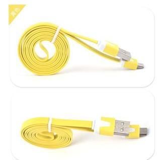 數據線 蘋果面條數據線小米HTC魅族聯想中興Micro USB 1米 2米 3米數據線原始圖片3