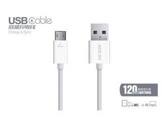 數據線 批發三星數據線micro usb V8加長鐵頭線白色黑色安卓數據線加長頭