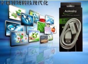 數據線 蘋果充電線 蘋果數據線 蘋果4 4s數據線 P001數據線 奧力科4S線原始圖片2