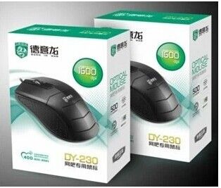 鼠標 zp德意龍DY-290游戲有線 重塊耐用 電腦筆記本usb大鼠標