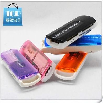讀卡器 汽車USB手機(jī)TF 電腦USB迷你tf 酷狗讀卡器批發(fā)