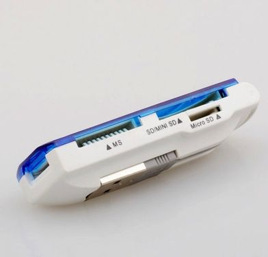 讀卡器 {wn}數(shù)碼相機(jī)USB手機(jī)MicroSD TF卡 M2卡 sd tf讀卡器多合一多功能原始圖片3