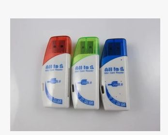 讀卡器 數(shù)碼相機sd tf卡電腦讀卡器四合一高速2.0 讀MS M2卡多功能原始圖片2