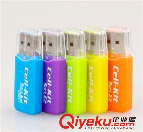 讀卡器 冰爽 TF卡/MICROSD卡/手機(jī)內(nèi)存卡 高速2.0多功能讀卡器 帶包裝原始圖片3